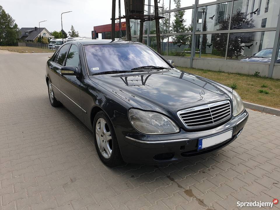 MercedesBenz Klasa S 32 Diesel 2000r Sprawna wspomaganie kierownicy Poznań sprzedam