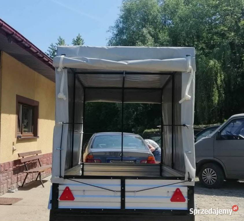 Nowa przyczepa samochodowa 750dmc Brzostek