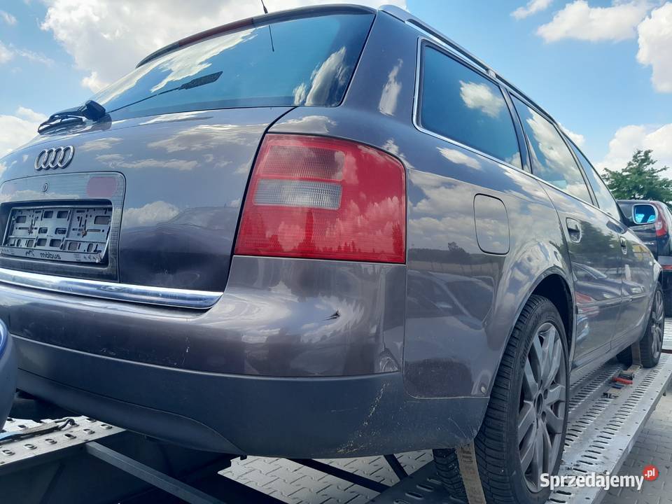 Audi A6 24 benzyna 163 98r Kombi z de uszkodzony Szamotuły