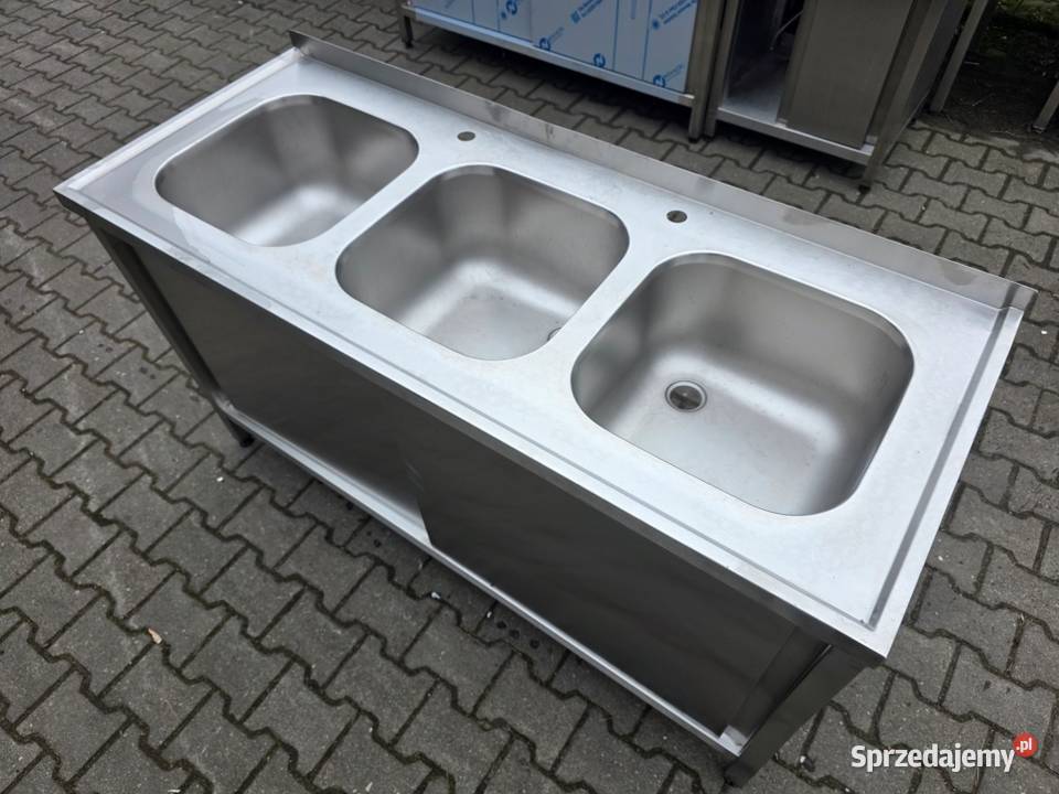 Zlew 3 Komorowy Drzwi Suwane 1506085 M1300 N Nowe Skalmierzyce