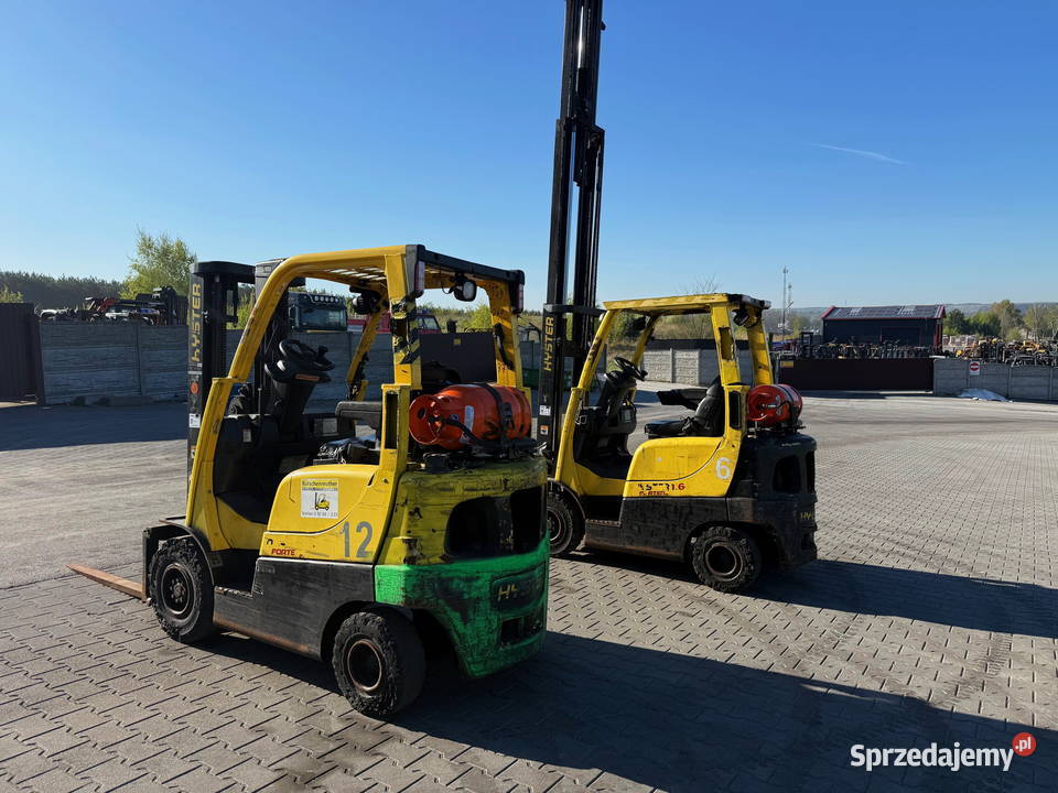 wózek widłowy HYSTER H16FT Triplex 450m 2007r Hyster Działoszyn