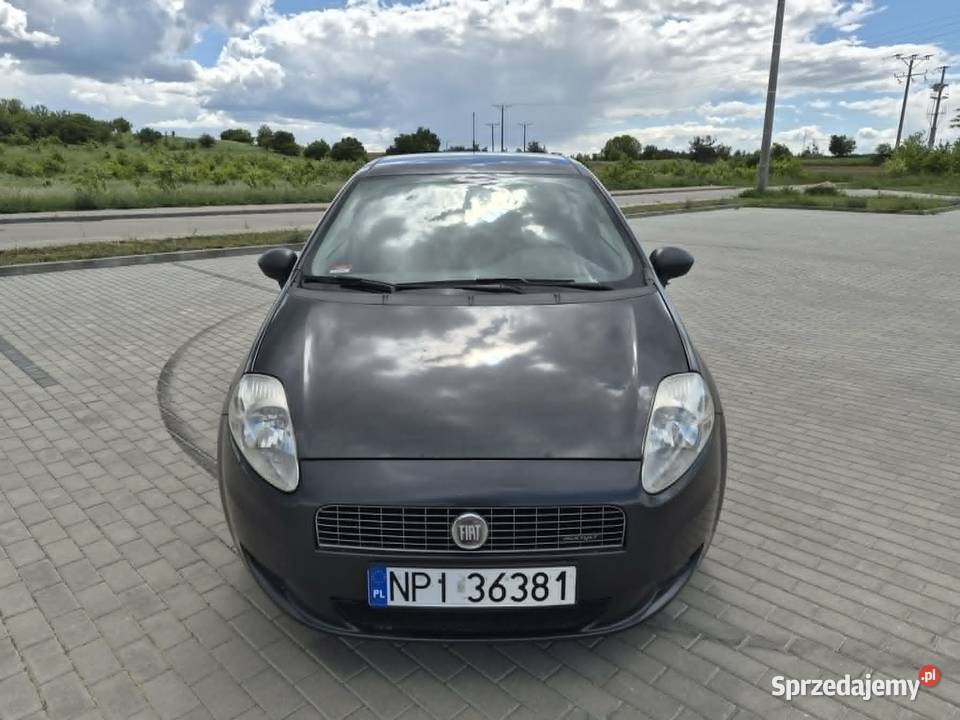 PUNTO sprawne długie opłaty 2007r 75KM Grajewo