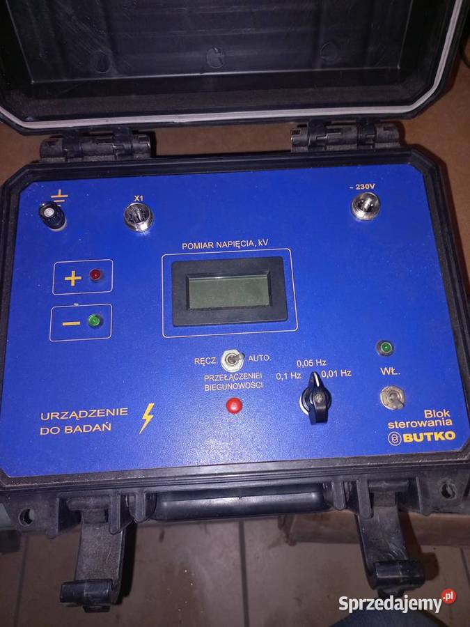 Urządzenie pomiarowe VLF BUTKO AV5070 HVTD7050D Szynczyce