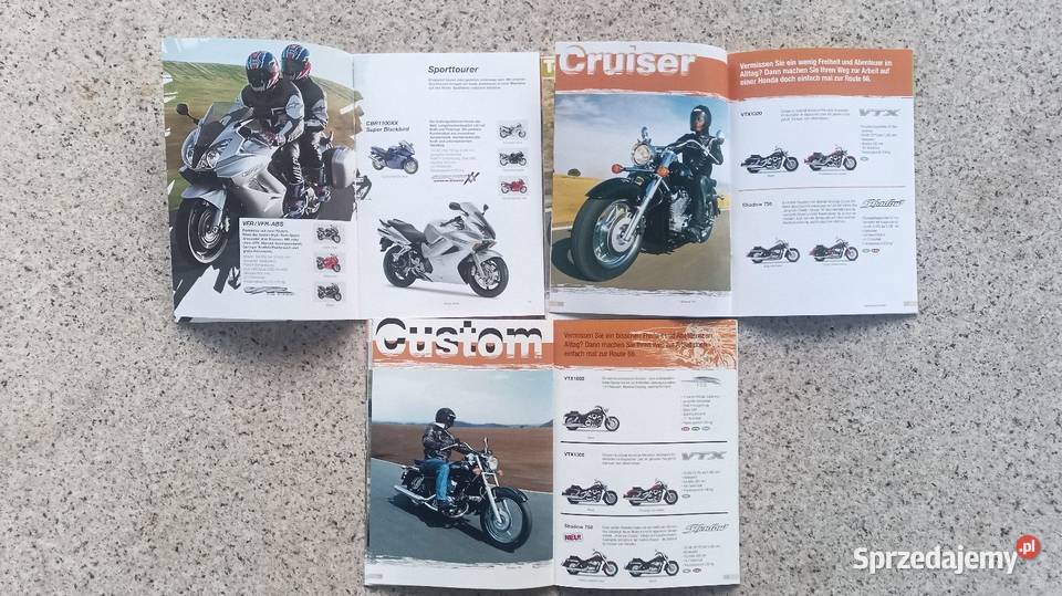 HONDA Gold Wing CBR CRF Dylan i inne Program Bytom