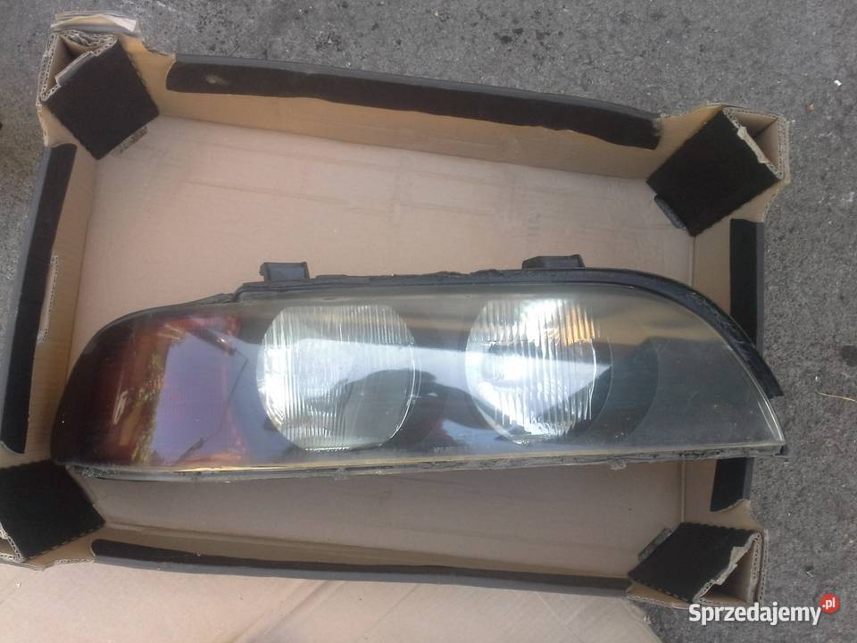 BMW 540i E39 lampa przód komplet 2 sztuki zachodniopomorskie Dębno