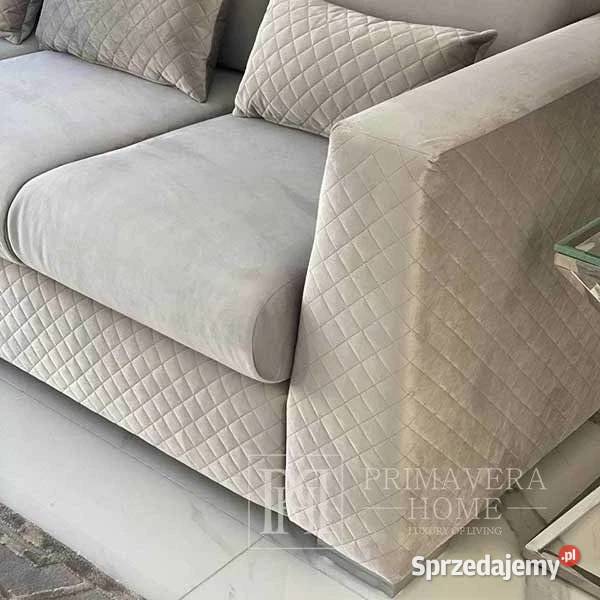 Tkanina welur szarości 290 gm szer 140 Warszawa
