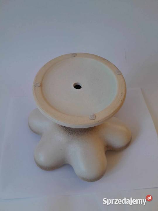 Ceramiczny świecznik Silberdistel Keramik Ząbkowice Śląskie