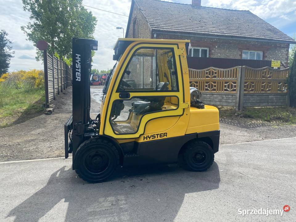 Wózek widłowy HYSTER 35FTgaz przesuw triplex Antonie