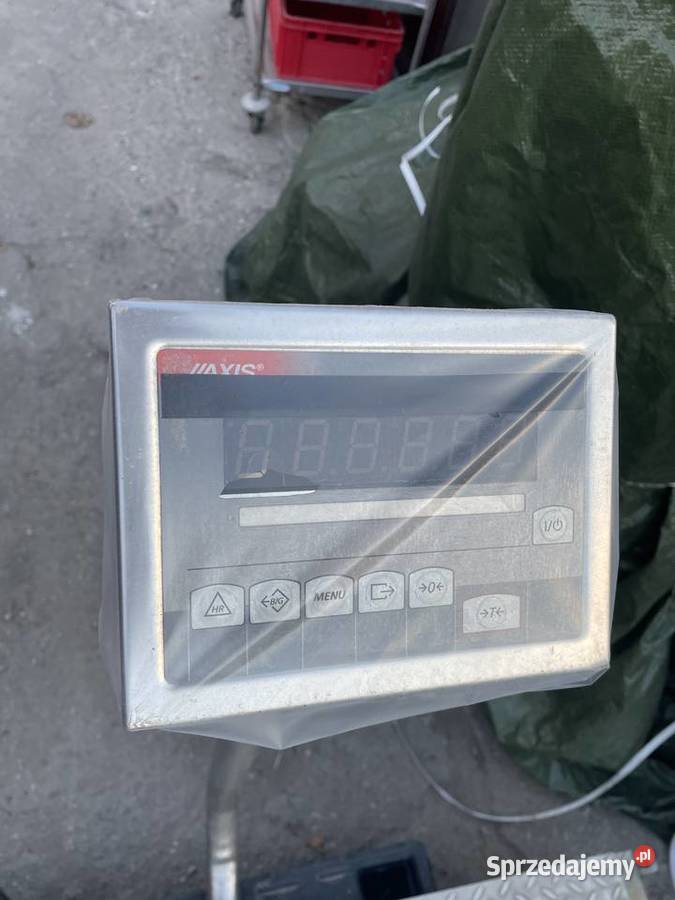 Waga platformowa najazdowa do 3 ton AXIS SE01N18 Magazynowanie
