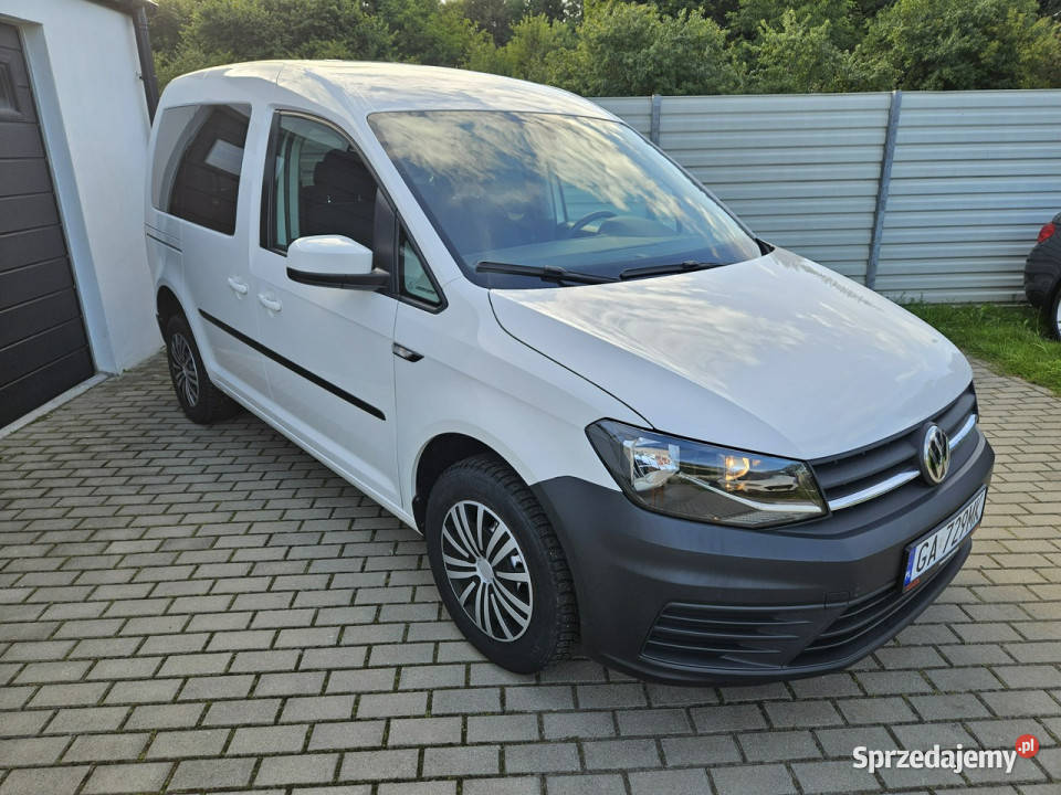 Volkswagen Caddy 14 TSI 110 FV23 bezwypadek podgrzewane fotele Gdynia