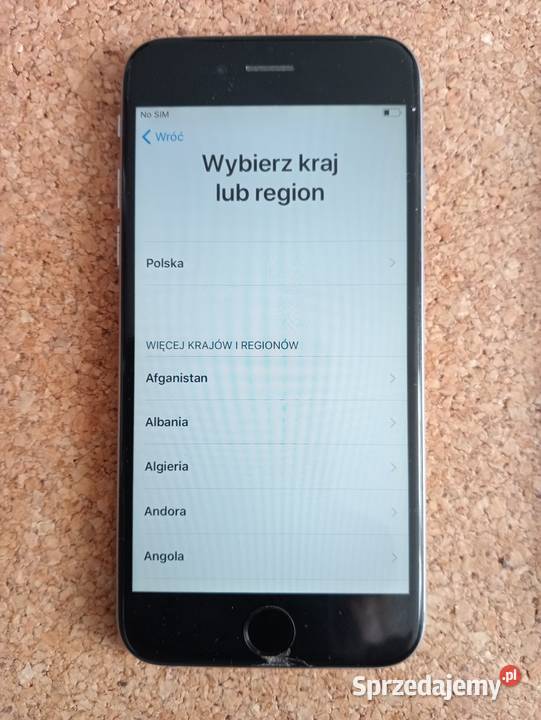 Telefon Smartfon iPhone 6 Czarny Wrocław