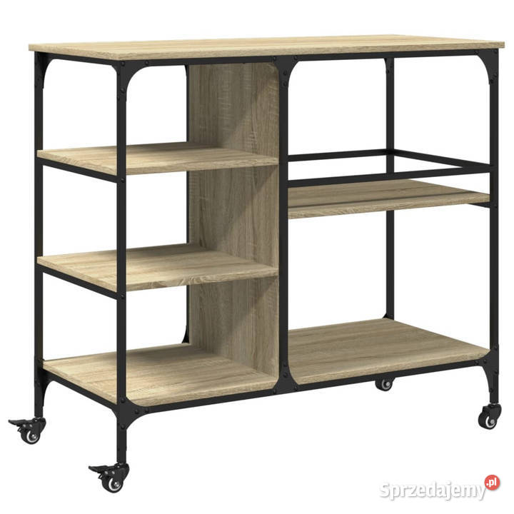 Wózek kuchenny dąb sonoma 100x45x895 WM842382 mazowieckie Warszawa