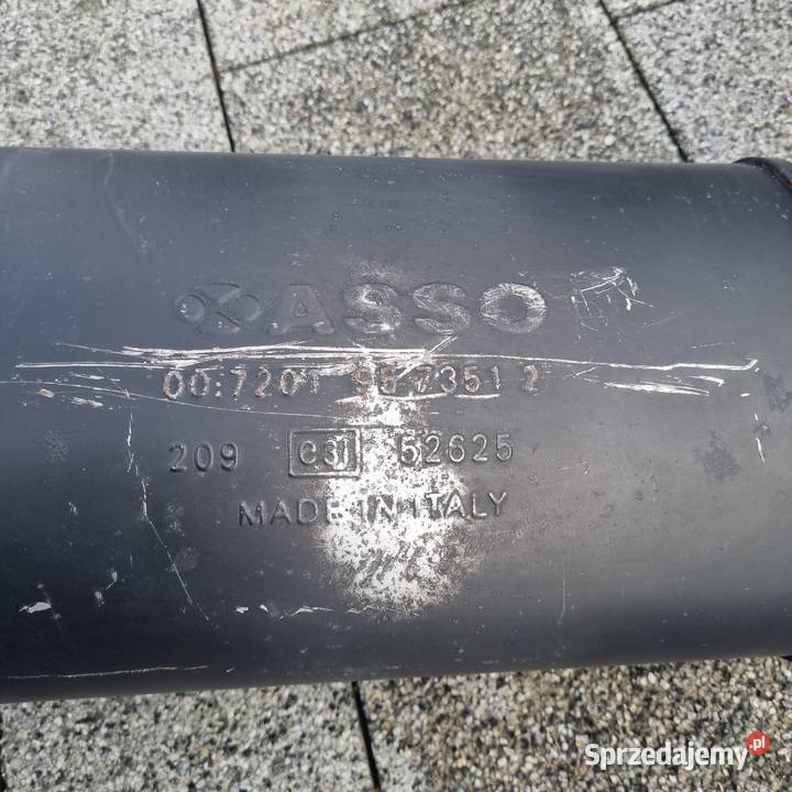 Tlumik sportowy ASSO Italy Mercedes 190E M102 osobowe Łańcut