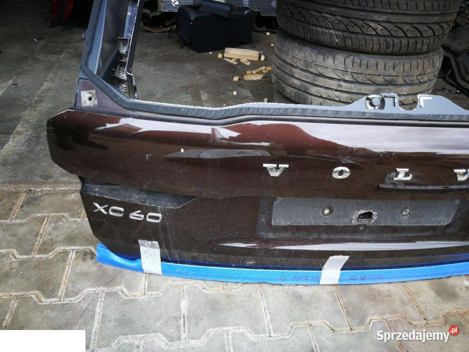 Volvo XC 60 II 2019 KLAPA TYŁ lubelskie Kozubszczyzna