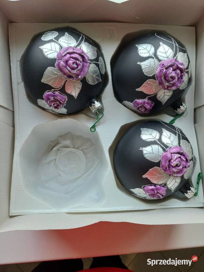 Bombki Szklane ręcznie robione Unikatowe