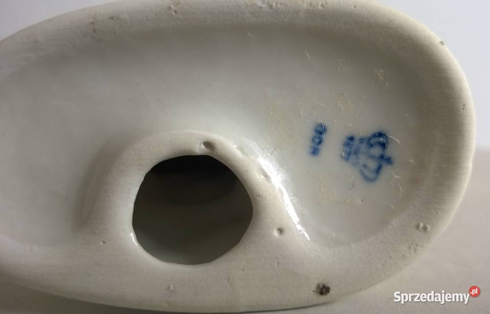 Figurka Porcelanowa Koń Lippelsdorf GDR