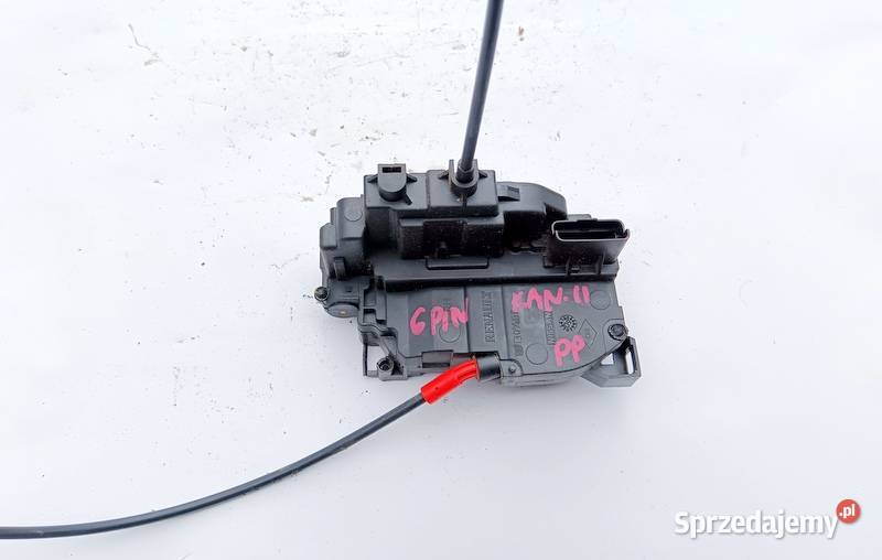 Kangoo 2 II zamek drzwi przód prawy 6 pinów EU Kłobuck