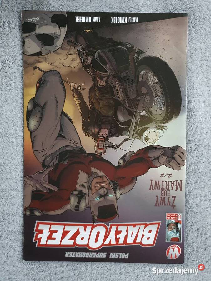 Biały Orzeł zestaw 8 komiksów Gdynia sprzedam