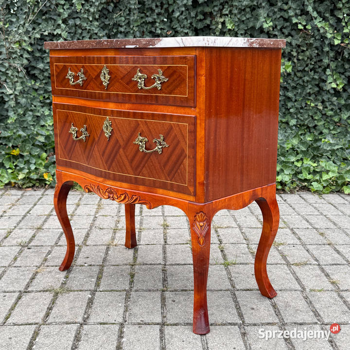 ARTexpert Komoda Ludwik marmurowy blat vintage zachodniopomorskie