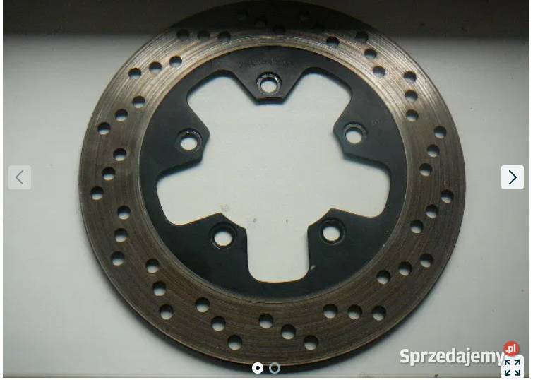 tarcza hamulcowa tył Suzuki GSX 750f 2002 Ostrów Wielkopolski