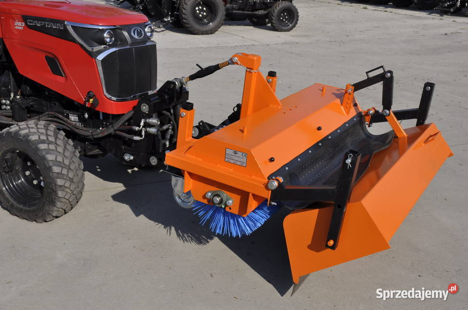 3 ZAMIATARKA hydrauliczna z koszem dowóz cała nieuszkodzony Żnin