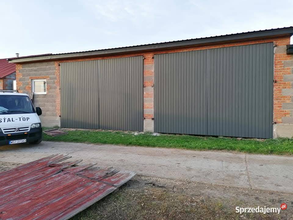 Drzwi garażowe bramy przesuwne na wymiar do Pozostałe lubelskie Radzyń Podlaski