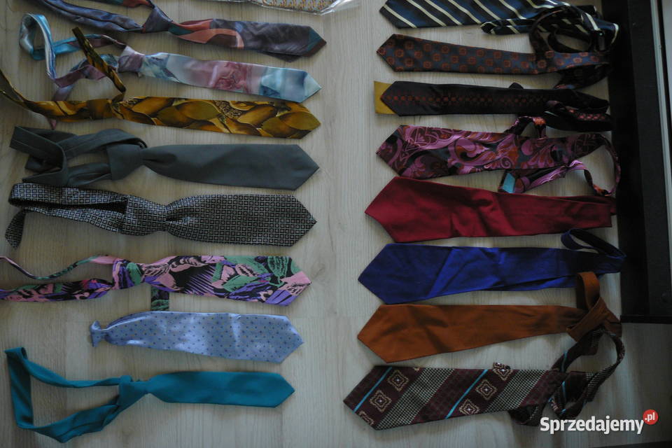 Nieuzywane krawaty duza ilosc Rzeszów