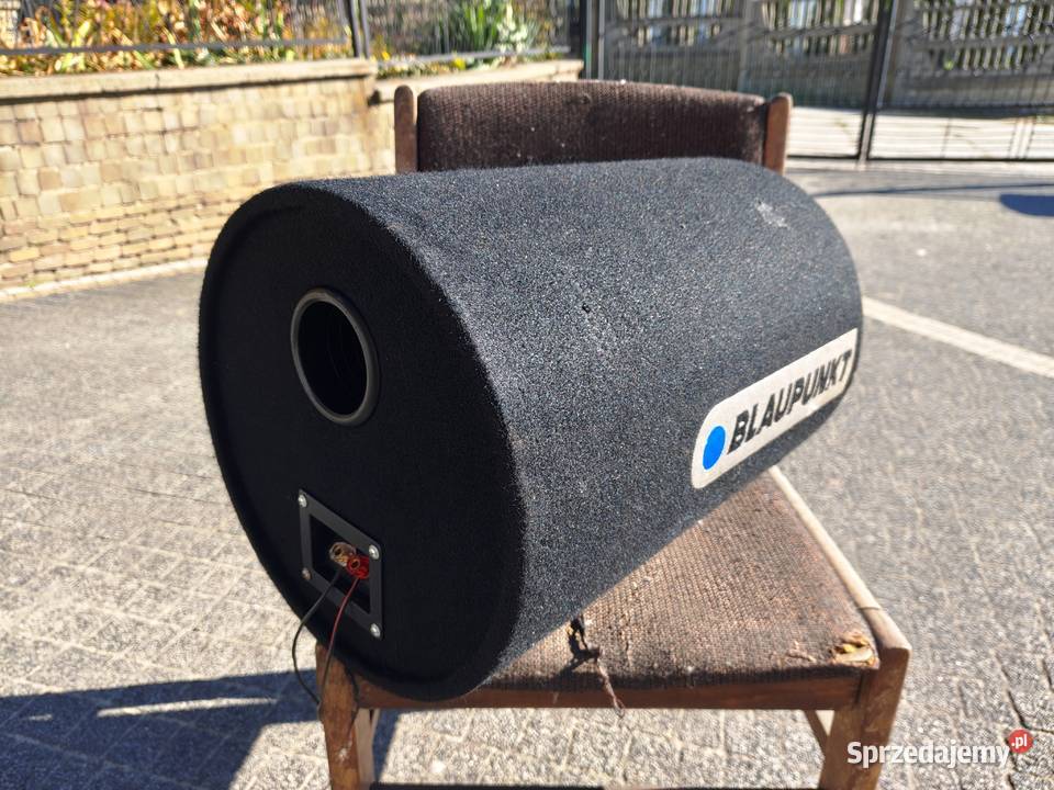 Tuba basowa bassowa subwoofer Blaupunkt GTT 1200 skrzynie basowe i tuby Niegowonice
