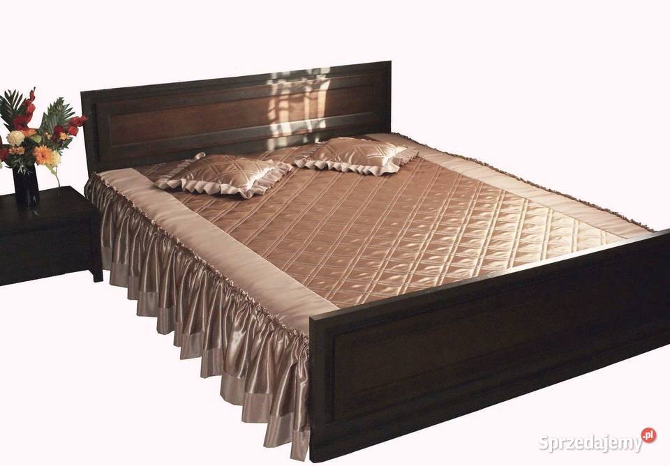 Narzuta na łóżko z falbanami Złota Pruszków sprzedam