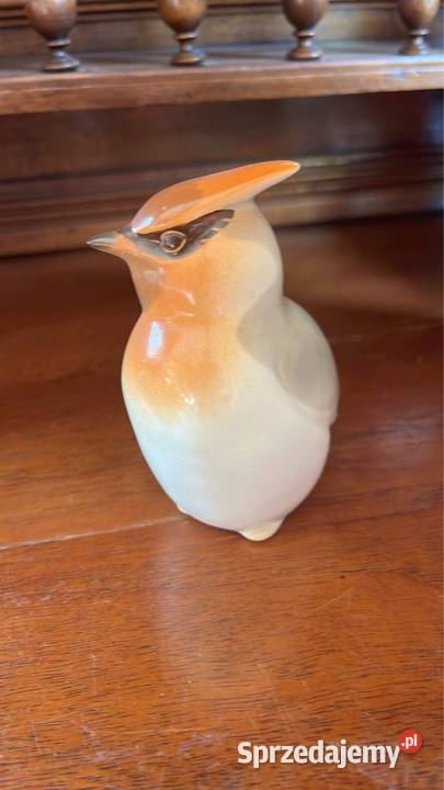 Figurka porcelanowa Jemiołuszka Sygn Łomonosow pomorskie Gdańsk sprzedam