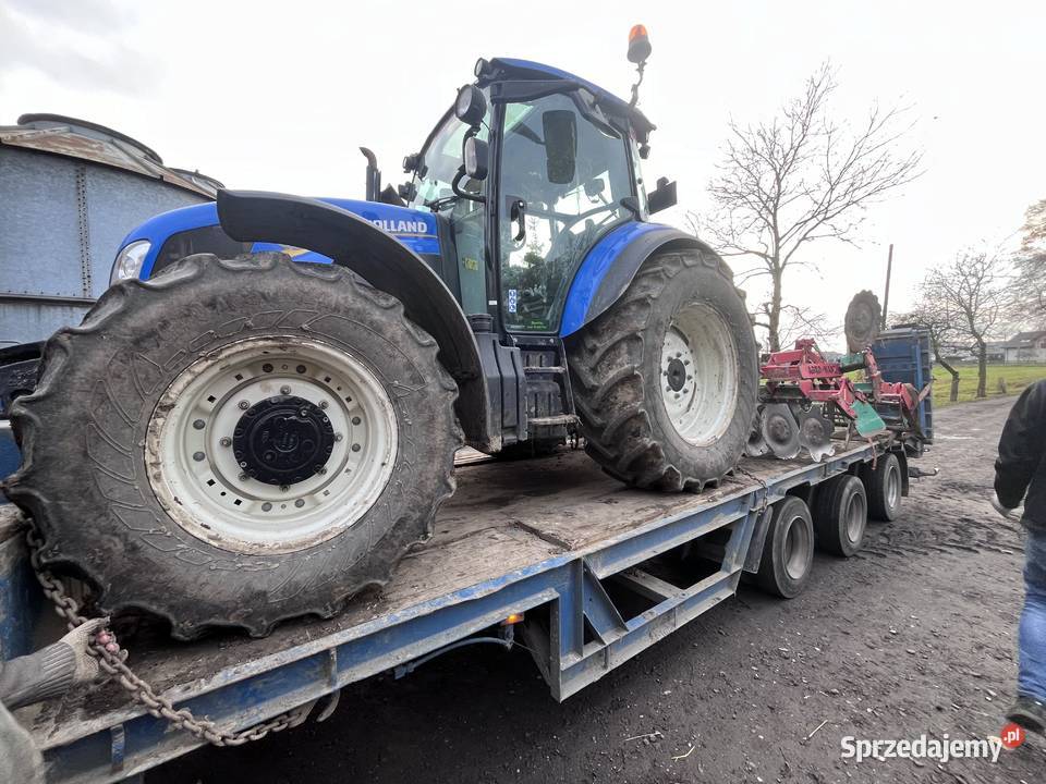 Transport laweta niskopodwoziowa koparek maszyn Transport specjalistyczny Mikołów