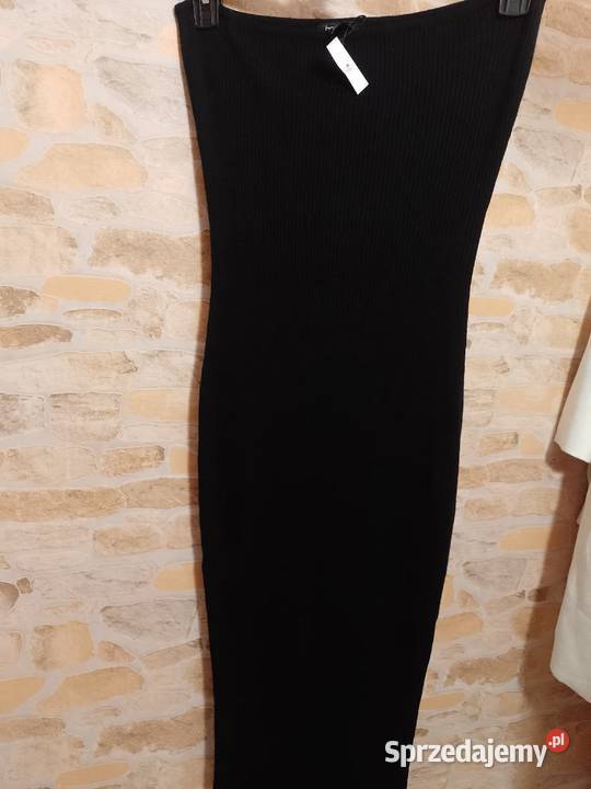 44XXL Boohoo Długa ołówkowa sukienka dzianinowa Rozmiar 44(XXL) Kraków
