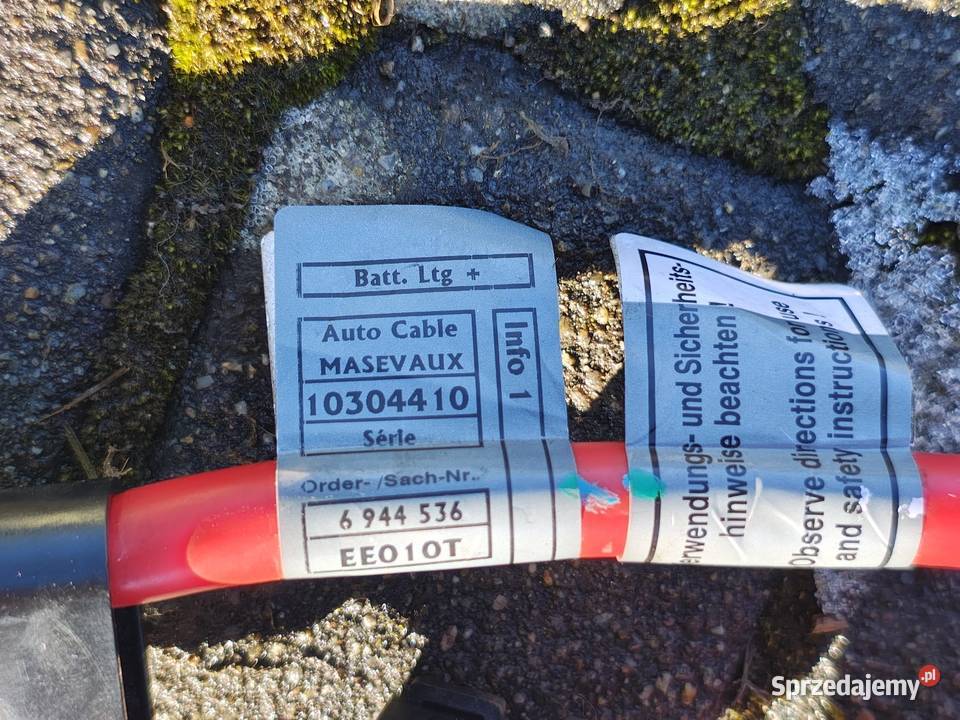 Klema pirotechniczna BMW E60 E61 osobowe Świnna