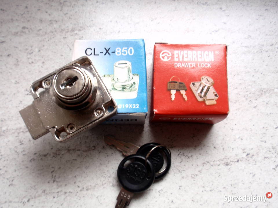 Zamek meblowy 40 x 40 mm CLX850 SISO Łódź sprzedam