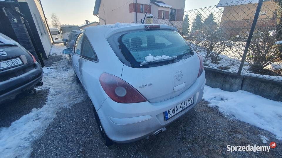 Opel Corsa D 2007r 13 diesel 6 biegów 90 Motoryzacja małopolskie Klecza Dolna