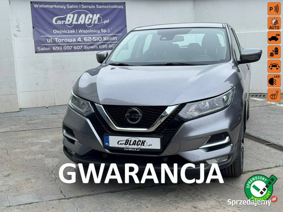 Nissan Qashqai Pisemna Gwarancja 12 miesięcy II SUV Konin sprzedam
