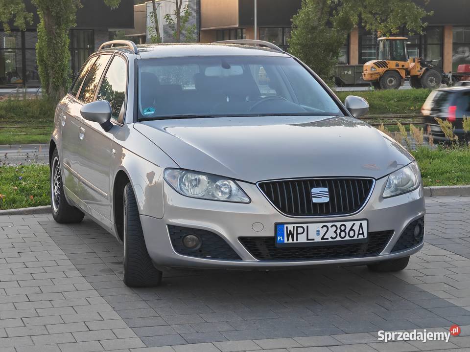Seat Exeo ST kombi 16 MPI LPG 2009 Klimatyzacja Łódź