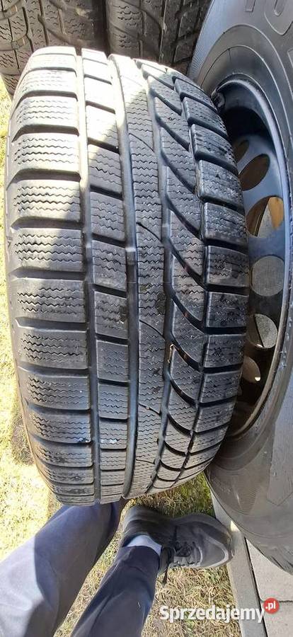 Sprzedam Opony Zimowe z felgą Stalową V do 240 km/h Kuleje