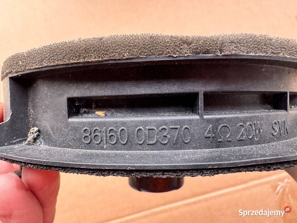 Głośnik drzwi Toyota Yaris III 1120 przód tył