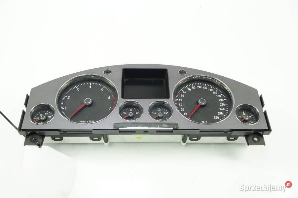 LICZNIK ZEGAR VOLKSWAGEN PHAETON 60 W12 osobowe Części samochodowe