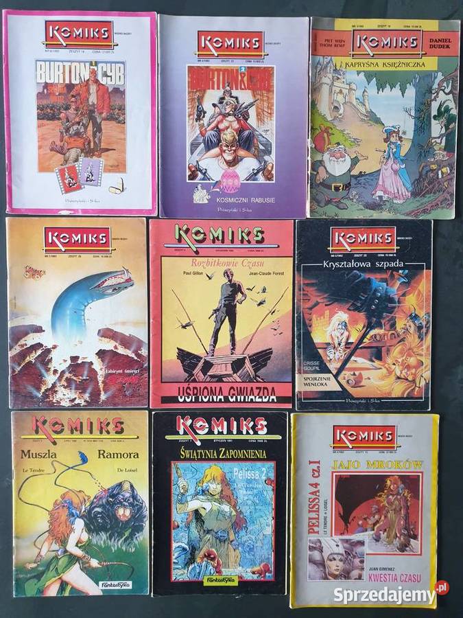 Komiks Fantastyka 25 komiksów różne numery sprzedam