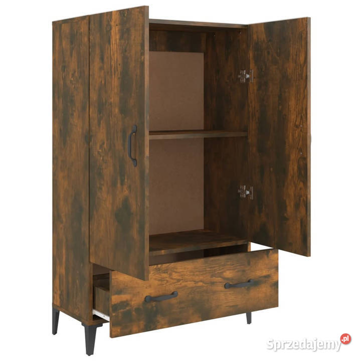 Szafka przydymiony dąb 70x31x115 materiał Warszawa