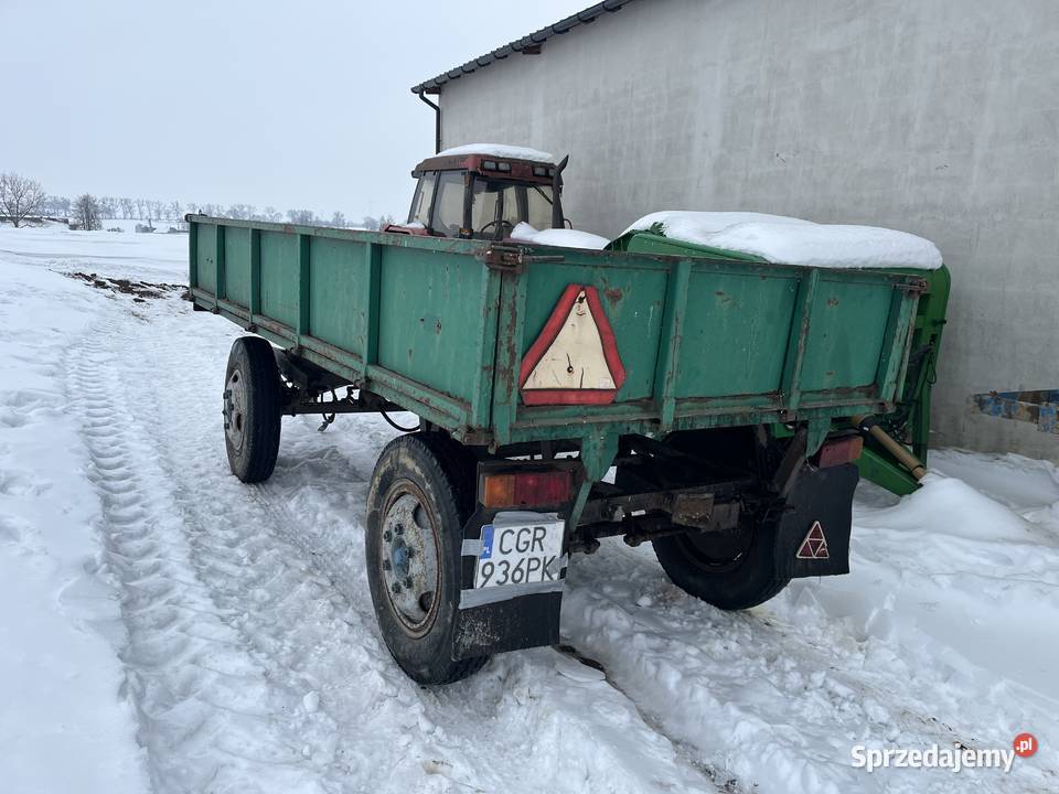 Przyczepa d44a zarejestrowana Radzyń Chełmiński