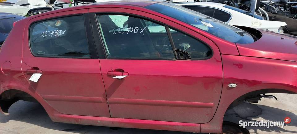 DRZWI PRAWE TYŁ PEUGEOT 307 Pozostałe Lipno sprzedam