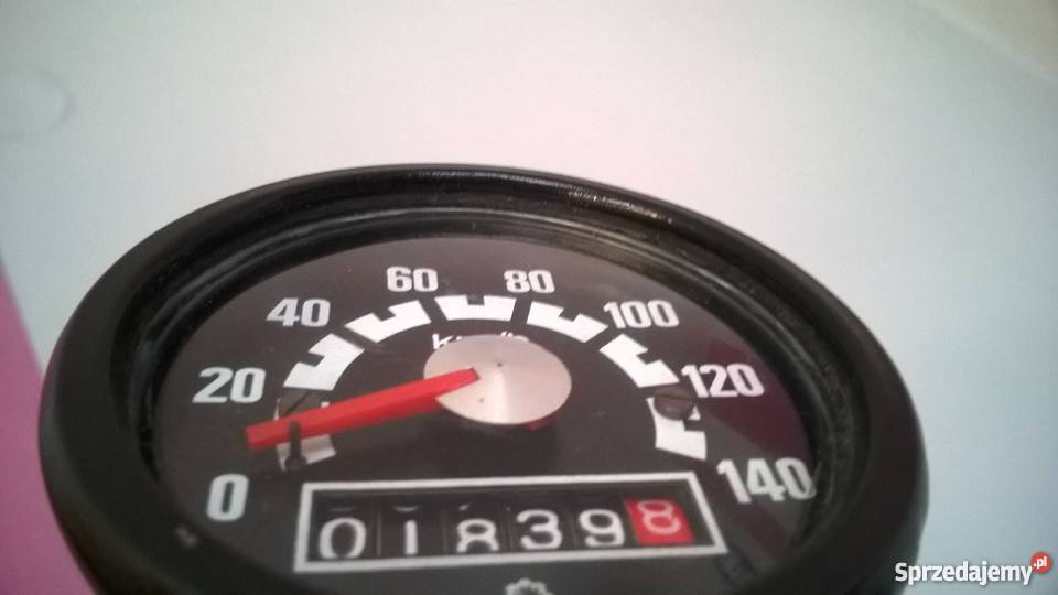 Licznik Wsk 125175 org przebieg PRL Książenice