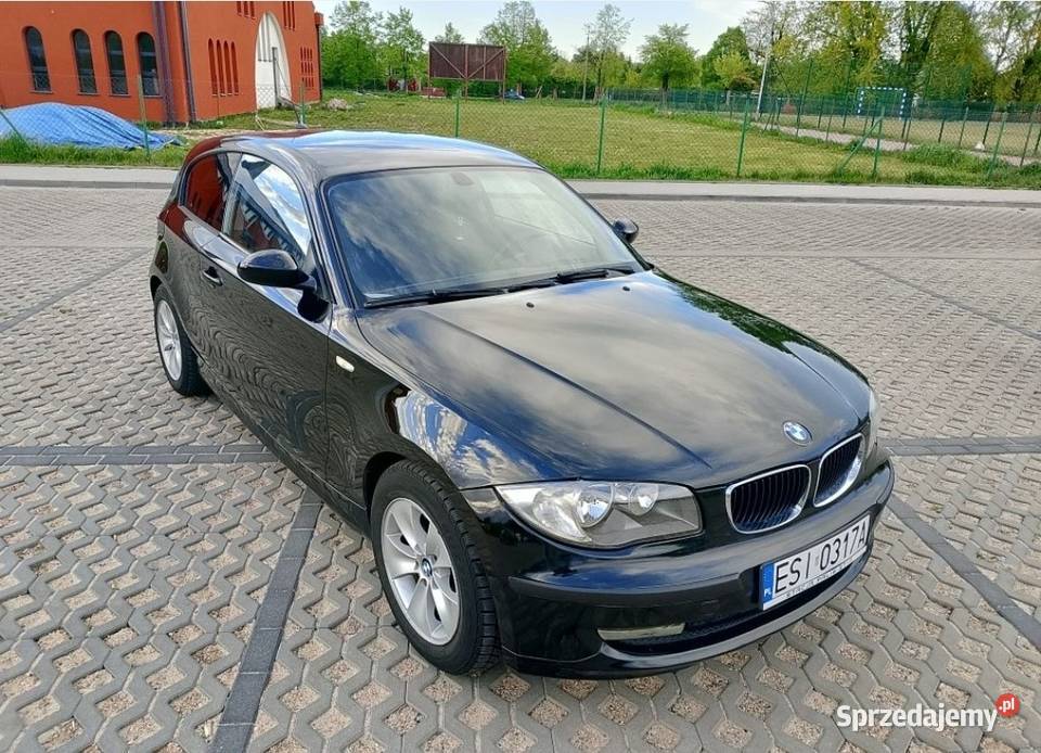 BMW e81 118d BMW seria 1 polift 2009r łódzkie Zduńska Wola sprzedam