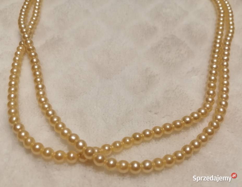 Naszyjnik z koralików korale 4mm 145 12 Czeladź