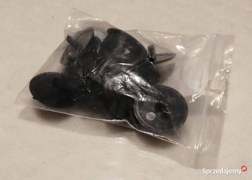 Zaślepka otworu maskująca 8x29mm czarna 16 śląskie Czeladź