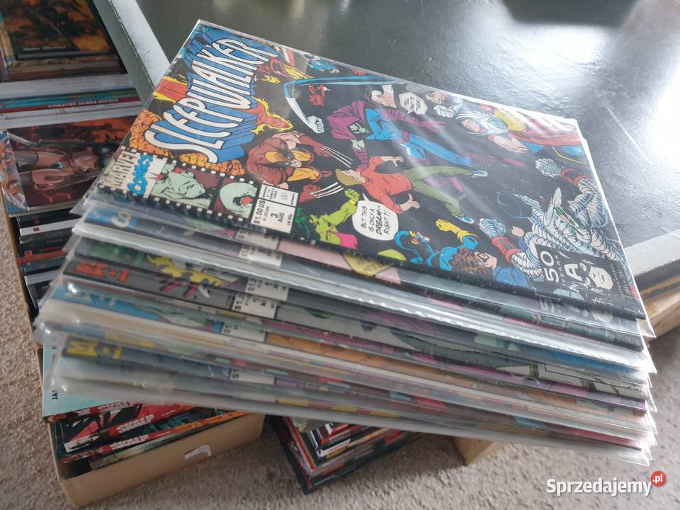 Sleepwalker 18 oryginalnych komiksów Marvel USA Superbohaterowie Gdynia