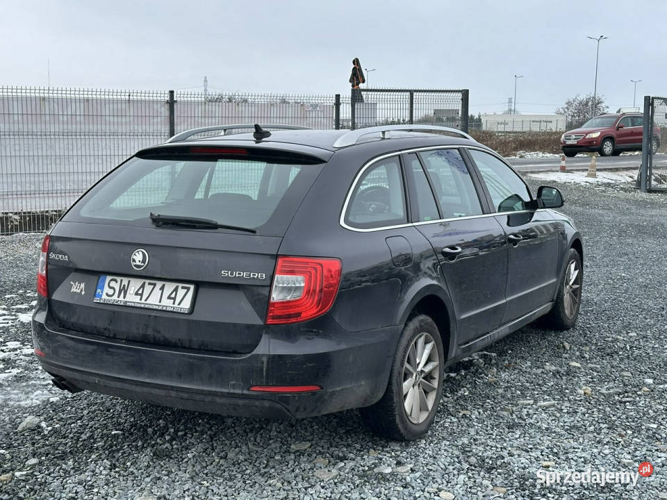koda Superb 20 TDi 170 DSG 2014r lift Salon dolnośląskie Wojkowice